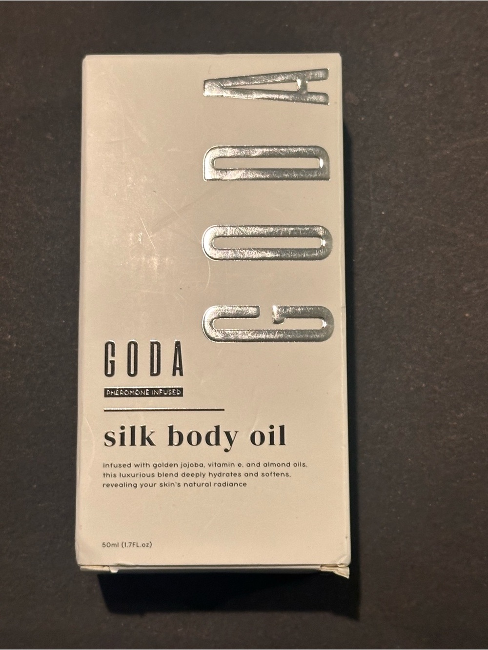 GODA Silk Body Oil - 50ml bottle.